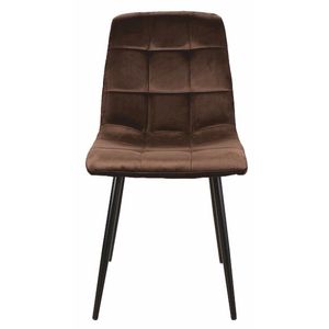 Kasvo MILA židle nohy černé / látka braz 48 obraz