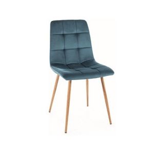 Kasvo ALIM D (MILA D) VELVET židle jídelní bluvel 85 tyrkys obraz