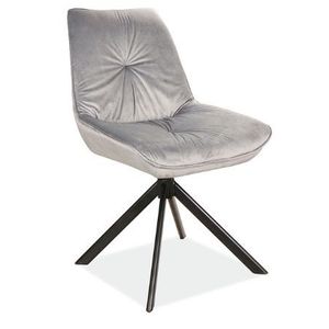 Kasvo BOGA (BOOGIE) I židle (S) nohy černé / látka bluvel 14 obraz