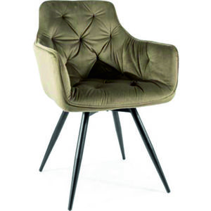 Kasvo MANDO VELVET (MANGO VELVET) křeslo bluvel 77 olivová obraz