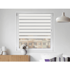 FEXI Roleta Den a noc, Šedobílá, A 090e, 150x30 cm obraz