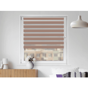 FEXI Roleta Den a noc, Tmavě béžová, A 094e, 150x30 cm obraz
