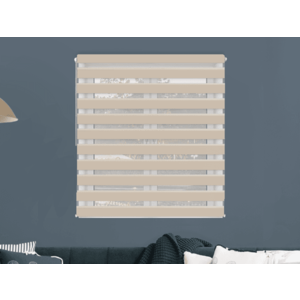 FEXI Roleta Den a noc, Blackout Lněná krémová, A 3502e, 150x30 cm obraz