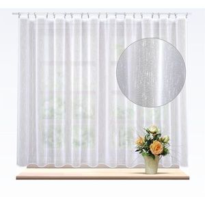 Záclona markizeta, Ikarus s olůvkem metráž, bílá 150 cm obraz