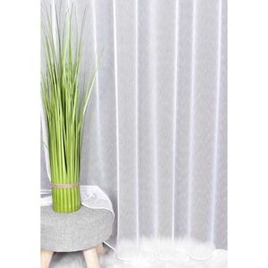 Záclona markizeta, Diana s olůvkem metráž, bílá 250 cm obraz