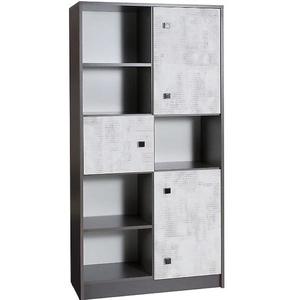 Skříň Tommy 80x157x37 cm Grafit/Enigma obraz