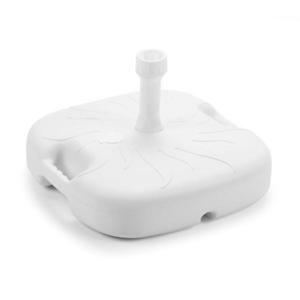 Stojan pro slunečník 16L, bílý 44x44x12 cm obraz