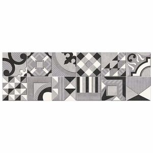 Dekor Foro Gris 25/75 Rekt. obraz