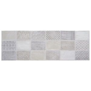 Dekor Soller gris rekt. 25/75 obraz