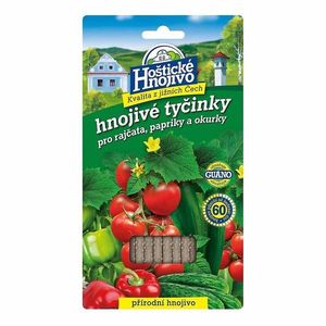 Hoštické hnojivo - tyčinky na rajčata, papriky, okurky obraz