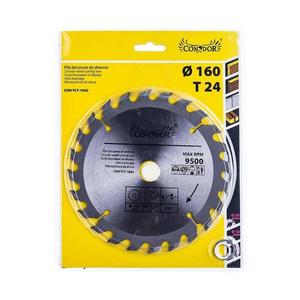 Pilový kotouč na dřevo, 160 mm x 24 Z, Condor obraz