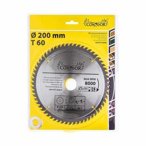 Pilový kotouč na dřevo, 200 mm x 60 T, Condor obraz