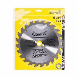 Pilový kotouč na dřevo, 250 mm x 24 T, Condor obraz
