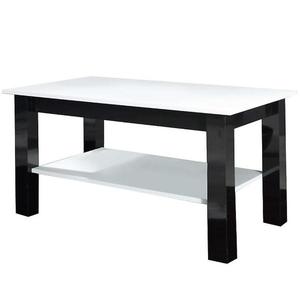 Konferenční Stolek 102cm Bílá/Černá obraz