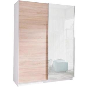 Skříň Se Zrcadlem Batumi 5 150cm Dub Sonoma obraz