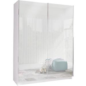 Skříň Se Zrcadlem Batumi 6 150cm Bílý obraz