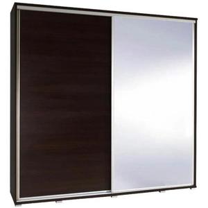 Skříň Se Zrcadlem Penelopa 205 cm Wenge obraz