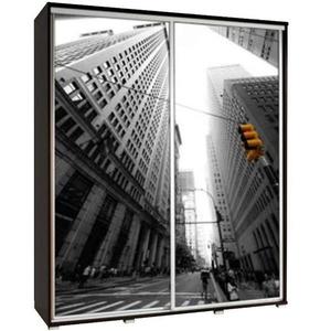 Skříň Penelopa 155 cm city obraz