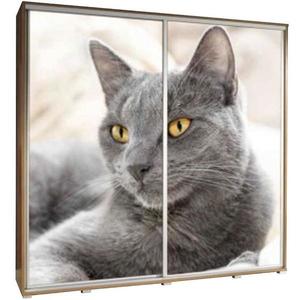 Skříň Penelopa 205 cm kočka obraz