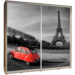 Skříň Penelopa 205 cm Paříž obraz