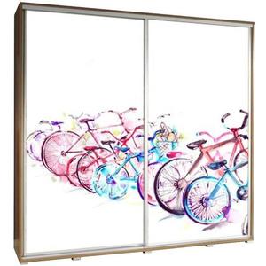 Skříň Penelopa 205 cm jízdní kola obraz