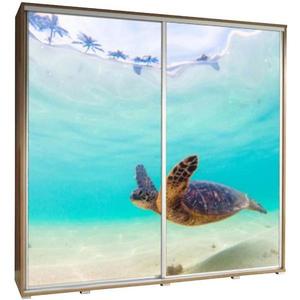 Skříň Penelopa 205 cm želva 1 obraz