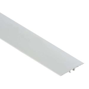 Krycí lišta zaklapávací, plochá 35x5mm 0.9m stříbro obraz