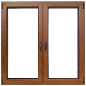 Okno symetrické 146, 5x143, 5 zlatý dub/2-panely obraz