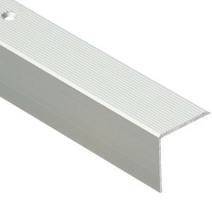 Schodový profil drážkovaný 30R 1, 8 C0 stříbrný obraz