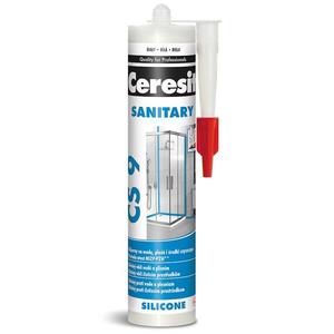 Silikon sanitární Ceresit CS 9 bílý 280 ml obraz