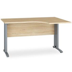 Psací Stůl Optimal 138cm Dub Sonoma světlé dřevo obraz