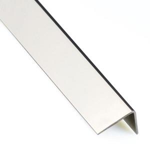 Rohový Profil Samolepící PVC Inox 19, 5x19, 5x2600 obraz