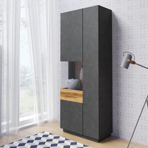 Vitrína Silke 80cm Matera 207x80x40 cm obraz