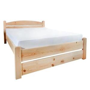 Postel 140x200 cm Borovice obraz