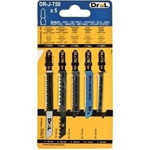 Ostří pro přímočaré pily 5 ks DR-J-T50 obraz