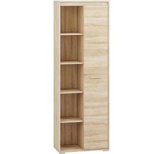 Regál Avo 69x200x34 cm Dub Sonoma obraz