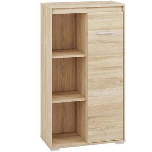 Regál Avo 69x123x34 cm Dub Sonoma obraz