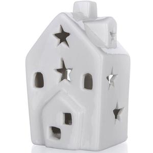 Domek dekorační led bíílý 63914600 obraz