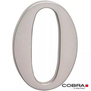 Cislo 3D nikl matny 0 - 5 cm obraz