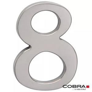 Cislo 3D nikl matny 8 - 5 cm obraz