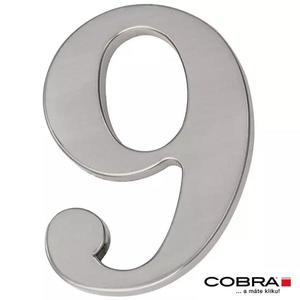 Cislo 3D nikl matny 9 - 5 cm obraz