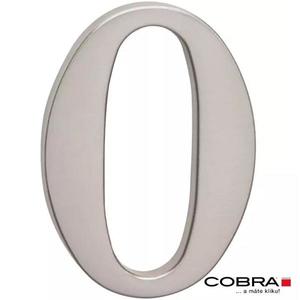 Cislo 3D nikl matny 0 - 10 cm obraz