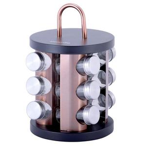 Stojan na kořenky otočný 12-dílný 17x17 cm obraz