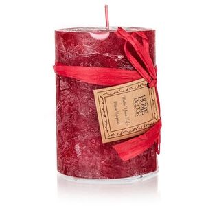 Svíčka 6.8x9.5cm červená 64395009 obraz