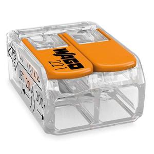 Svorka dvojnásobná pro všechny typy vodičů 4mm obraz