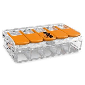 Svorka pětinásobná pro všechny typy vodičů 4 mm obraz