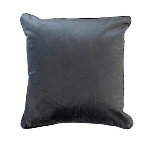 Dekorační polštář Velvet 40x40 tmavá šedá obraz