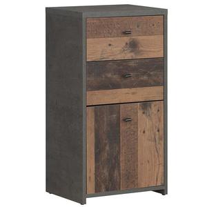 Komoda BEST CHEST old wood vin/beton 1D2S SQNK211-C764 obraz