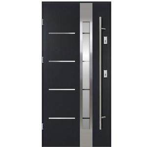 Vchodové dveře Luna S68 2ZA 90L antracit antaba 160 2070x1000x68 mm obraz