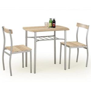 Jídelní set Lance 1+2 82x50 dub sonoma obraz